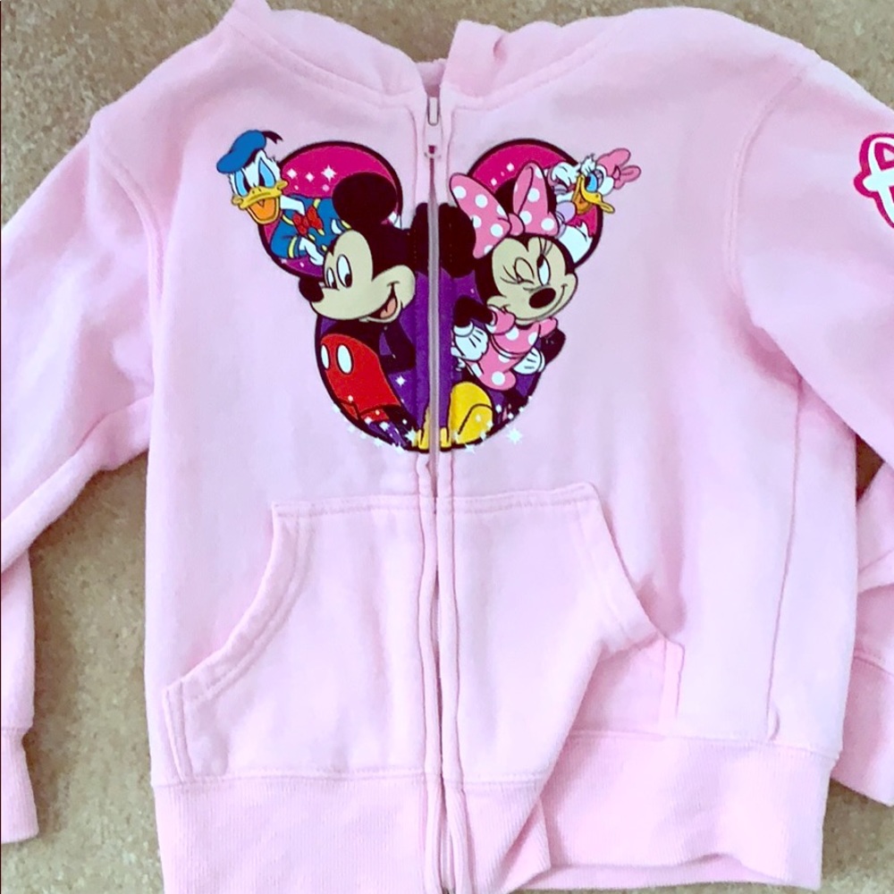 Pink Minnie Mouse Hoodie